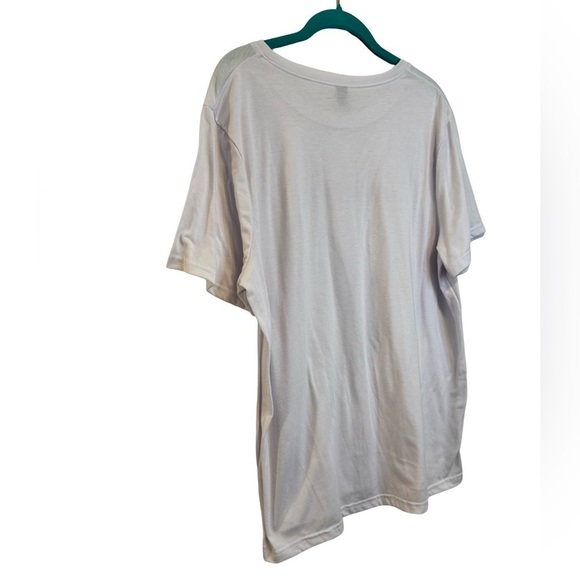 SHEIN White Short Sleeve Tee Enjoy The Little Things Size XXL 2X ☀️ - Picture 7 of 10